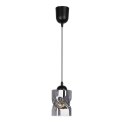 Lampa wisząca szklana czarna/dymiona Felis 31-00118