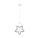 Star c lampa wisząca 20w E27 iq kids czarny+biały