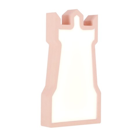 Tower lampa stołowa dla dziecka led iq kids różowy