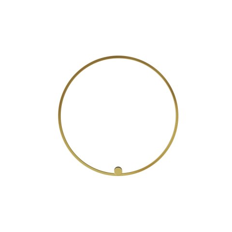 Kinkiet Ringa L 1xLED złoty WL0116-L-GD