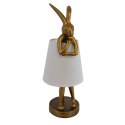 Lampa Biurkowa Zajączek Haas S Złoty TL0107-S