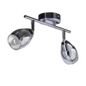 Lampa ścienna listwa 2X10W E14 LED chrom MILTON 92-41265