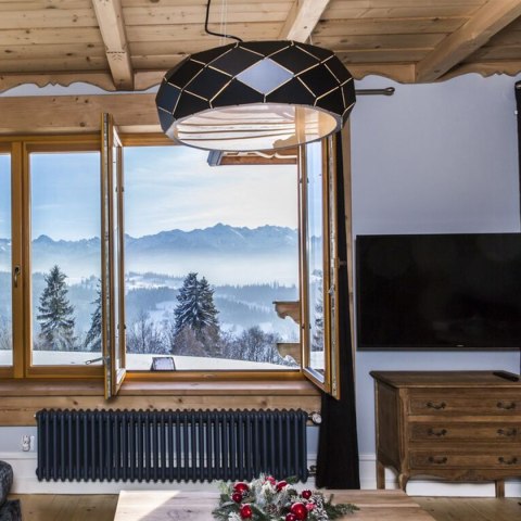 Lampa wisząca Reus 3xE27 czarna LP-8069/1P BK