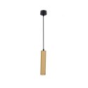 Lampa wisząca drewniana oprawa 25W GU10 25cm Tubo 31-78582