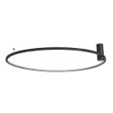 Plafon Ringa L 1xLED czarny CL0112-L-BK