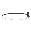 Plafon Ringa L 1xLED czarny CL0112-L-BK