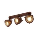 LAMPA ŚCIENNA CANDELLUX FRODO 93-71088 LISTWA GU10 RDZAWY