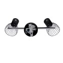 LAMPA ŚCIENNA CANDELLUX MODO 92-61522 LISTWA E14 CZARNY+CHROM