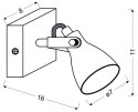 LAMPA ŚCIENNA KINKIET CANDELLUX ASH 91-64394 GU10 SZARY MAT