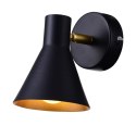 LAMPA ŚCIENNA KINKIET CANDELLUX LESS 21-70968 E14 CZARNY MATOWY