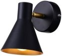 LAMPA ŚCIENNA KINKIET CANDELLUX LESS 21-70968 E14 CZARNY MATOWY