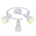 LAMPA SUFITOWA CANDELLUX FIDO 98-63380 SPIRALA E14 BIAŁY+CHROM