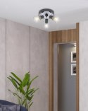 LAMPA SUFITOWA CANDELLUX MODO 98-61546 PLAFON E14 CZARNY+CHROM