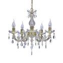 LAMPA SUFITOWA WISZĄCA CANDELLUX MARIA 35-94646 E14 ZŁOTY