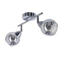 Lampa ścienna listwa 2X10W E14 LED chrom FORT 92-62819