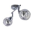 Lampa ścienna listwa 2X10W E14 LED chrom FORT 92-62819