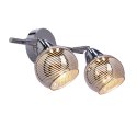 Lampa ścienna listwa 2X10W E14 LED chrom FORT 92-62819