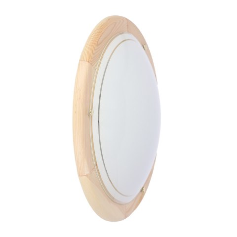 LAMPA SUFITOWA CANDELLUX 1030 14-32136 PLAFON DREWNO STANDARD E27 SOSNA