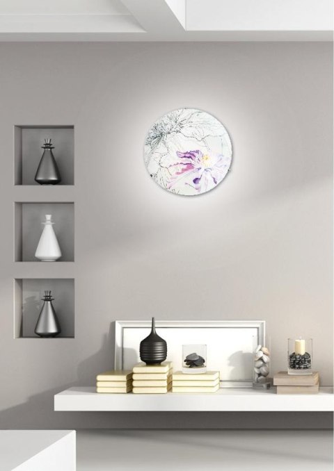 LAMPA SUFITOWA CANDELLUX SPRING 14-13033 PLAFON E27 FIOLETOWY