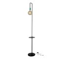 Lampa podłogowa czarno-zielona półka Viper 51-00040