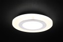 Oprawa stropowa srebrna mrożona 2x5W LED 4000K SSP-27 2203140