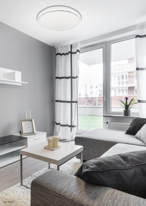 Plafon biały akrylowy LED 36W 4000K IP44 lampa Jasper Candellux 14-75277