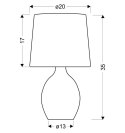 AMBON LAMPA GABINETOWA 1X40W E14 SZARY