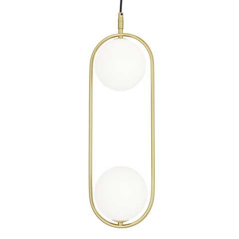 Cordel zwis 2x28W G9 mosiądz