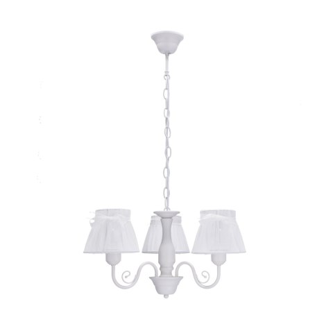 LAMPA SUFITOWA WISZĄCA CANDELLUX ZEFIR 33-73792 BIAŁY