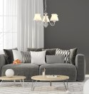 LAMPA SUFITOWA WISZĄCA CANDELLUX ZEFIR 33-73792 BIAŁY