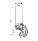 TUBA BIAŁA Z REGULOWANYMI PIERŚCIENIAMI CANDELLUX 2282756