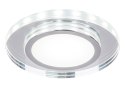 SSP-26 CH/TR+WH 10W LED 230V ring LED biały opr. strop. stała okrągła szkło tra