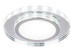 SSP-26 CH/TR+WH 10W LED 230V ring LED biały opr. strop. stała okrągła szkło tra
