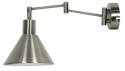 Copenhagen lampa kinkiet 1x40W E14 satyna