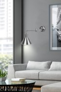 Copenhagen lampa kinkiet 1x40W E14 satyna