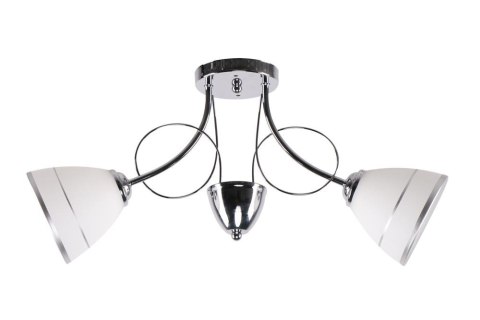 Elotte lampa sufitowa 2x40W E27 biały