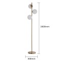 Lampa stojąca Dorado 3xE14 złota LP-002/3F