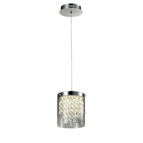 Lampa wisząca Cantos 1xLED transparentna LP-1114/1P