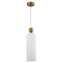 Lampa wisząca Piega 1xE14 biała LP-939/1P white