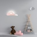 Cloud lampa kinkiet 5W LED 4000K iq kids różowy+biały