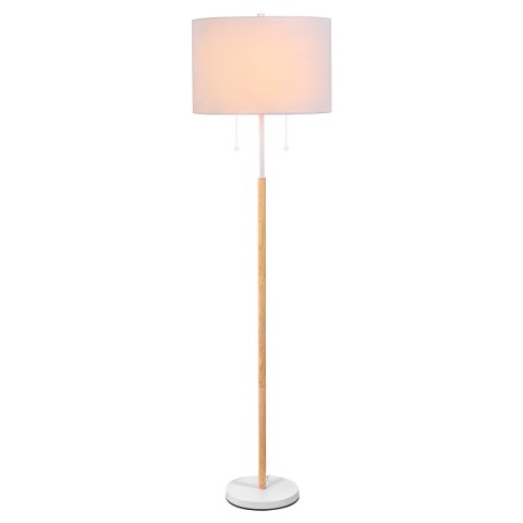 Lampa stojąca Fogo 2xE27 biała LP-0304/2F WH