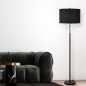 Lampa stojąca Fogo 2xE27 czarna LP-0304/2F BK