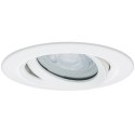 Oczko Lagos ruchome 1xGU10 biała IP65 LP-4425/1RM WH