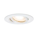 Oczko Lagos ruchome 1xGU10 biała IP65 LP-4425/1RM WH