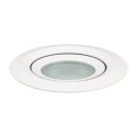 Oczko Lagos ruchome 1xGU10 biała IP65 LP-4425/1RM WH