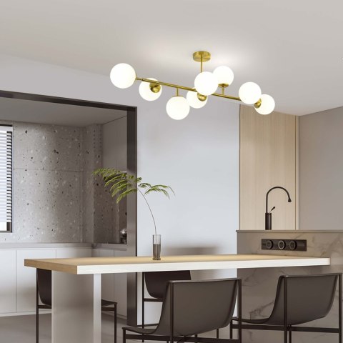 Lampa wisząca Dorado złota LP-002/8P