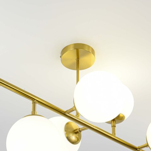 Lampa wisząca Dorado złota LP-002/8P