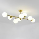 Lampa wisząca Dorado 8xE14 złota LP-002/8P