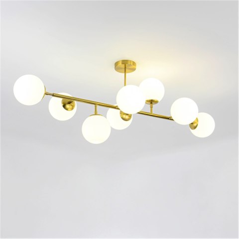 Lampa wisząca Dorado złota LP-002/8P