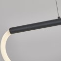 Lampa wisząca Meleca S 1xLED LP-2345/1P S BK